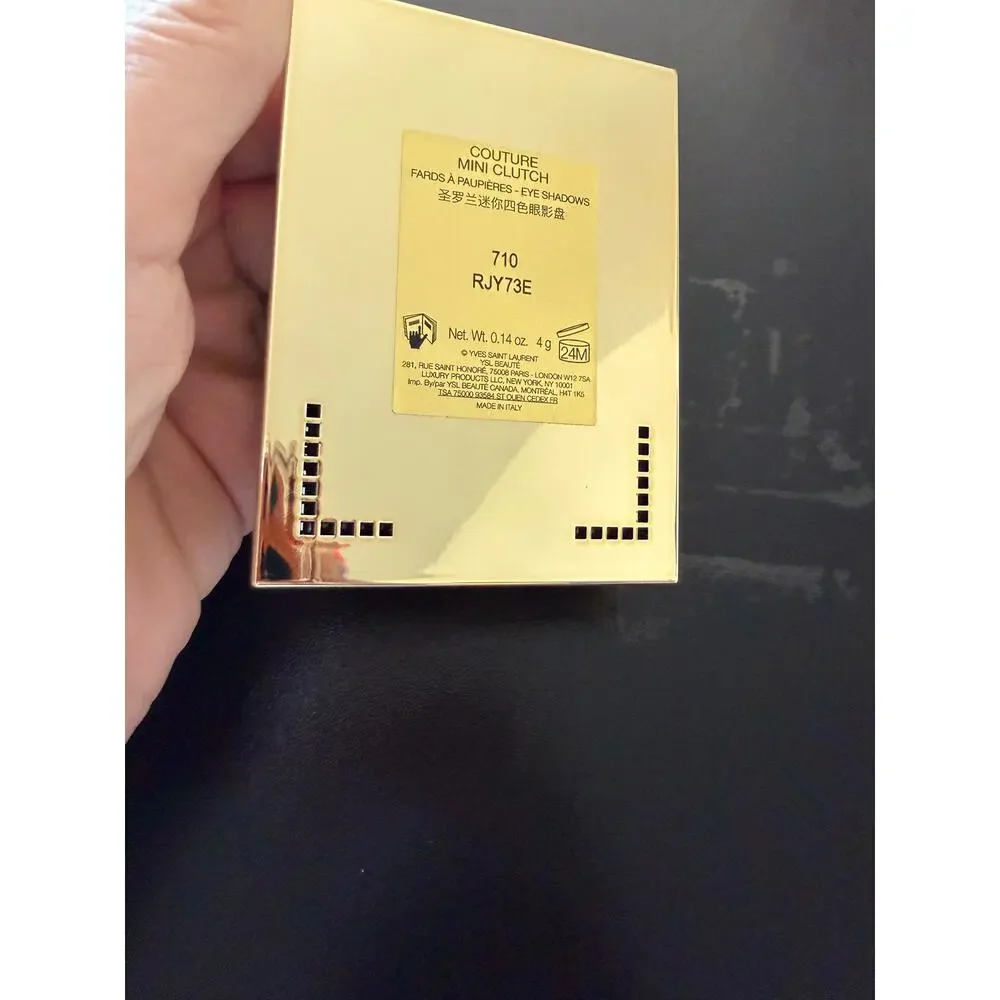 YSL Mini Clutch Eyeshadow Palette - 710 Over Brun